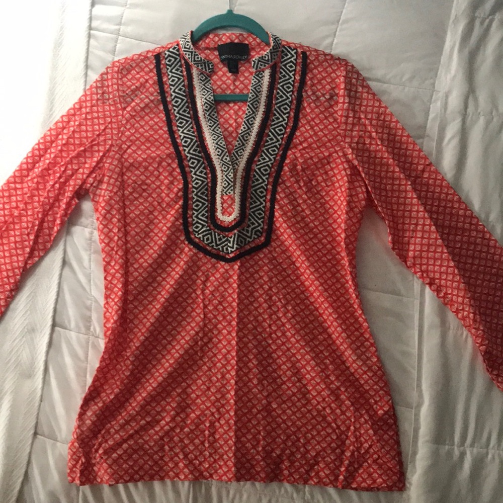 Like New* Cynthia Rowley nautical tunic